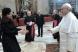 Cristina saludó al papa tras la misa de asunción del sumo pontífice